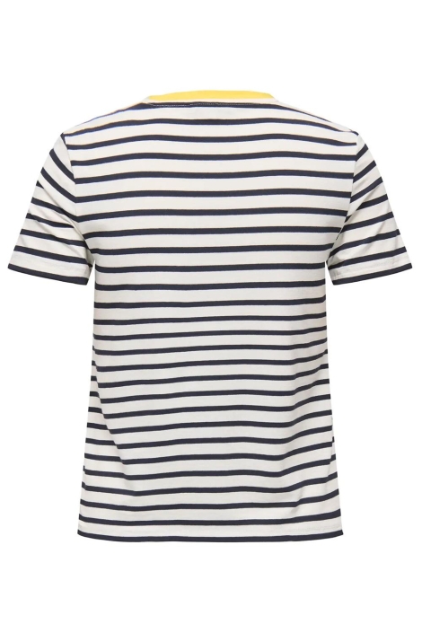 Only witte dames t-shirt | Achteraanzicht