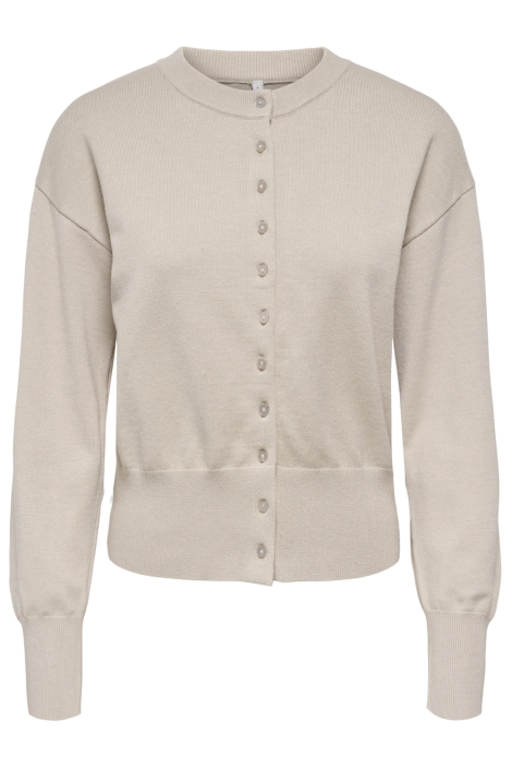 Only beige dames vest | Vooraanzicht