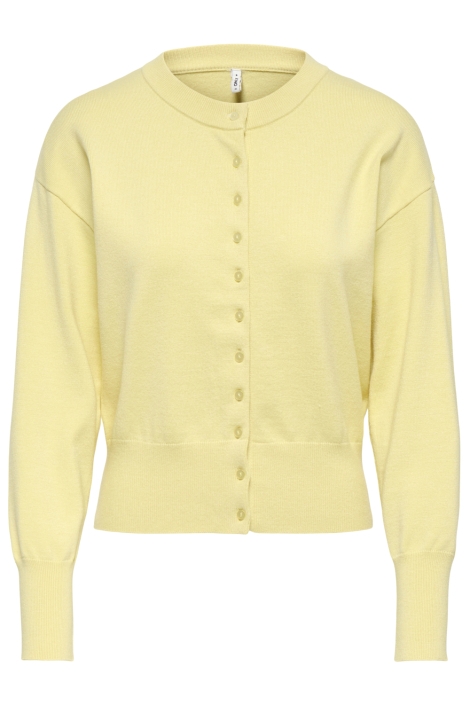 Only gele dames vest | Vooraanzicht