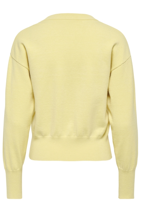 Only gele dames vest | Achteraanzicht