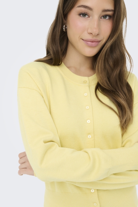 Only gele dames vest | Close up