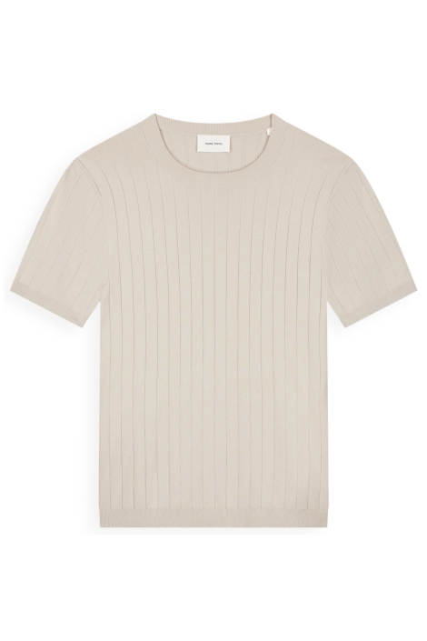 Pure Path zand heren trui | Vooraanzicht