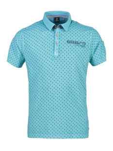 KORTE MOUW POLO MET ALL OVER PRINT 2933271 428