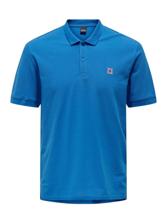 Only & Sons Polo ONSCRUYFF REG PIQUE POLO CS 22026118 Turkish Sea