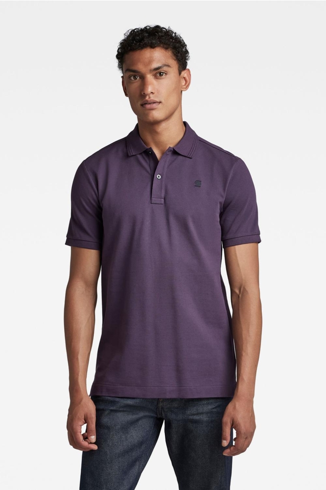 DUNDA SLIM POLO SS D11595 5864 0013 Carbonne Purple