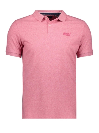 Superdry Polo CLASSIC PIQUE POLO M1110343A MID PINK GRIT