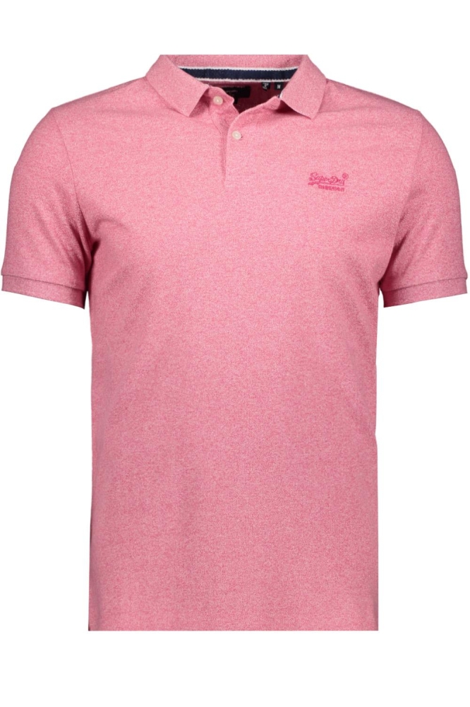 CLASSIC PIQUE POLO M1110343A MID PINK GRIT