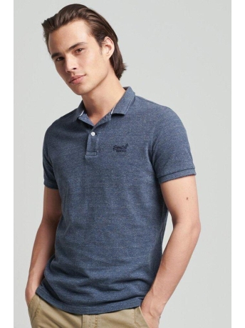 Superdry Polo CLASSIC PIQUE POLO M1110343A 97T NAVY MARL