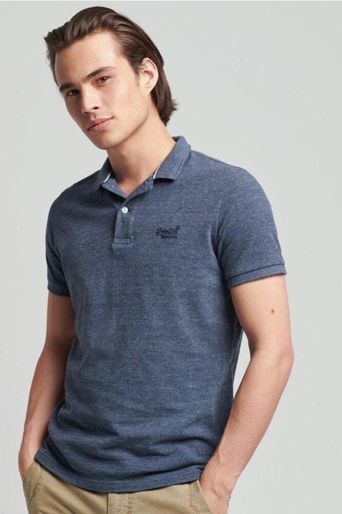CLASSIC PIQUE POLO M1110343A 97T NAVY MARL