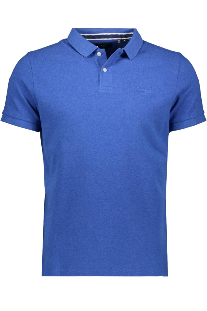 CLASSIC PIQUE POLO M1110343A 0YB VARSITY BLUE MARL