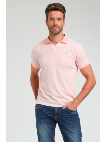 Gabbiano Polo POLO MET V HALS EN RIBKRAAG 233562 478 Fresh Coral