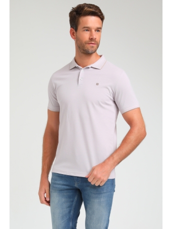 Gabbiano Polo MINIMALISTISCH PIQUE POLO SHIRT 233564 707 Soft Purple