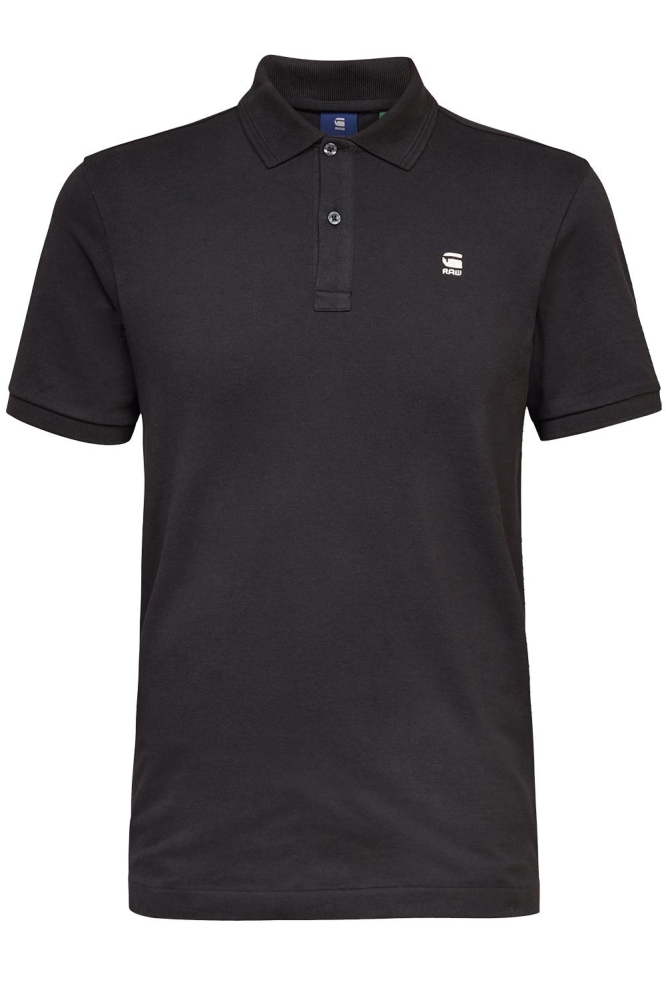 DUNDA SLIM POLO SS D11595 5864 DK Black