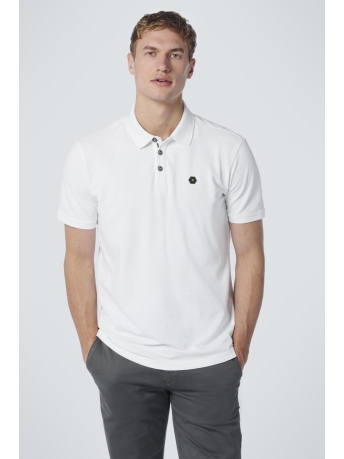 NO-EXCESS Polo POLO PIQUE GARMENT DYED 19380201SN 010 WHITE