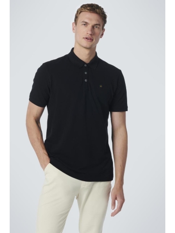 NO-EXCESS Polo POLO PIQUE GARMENT DYED 19380201SN 020 BLACK
