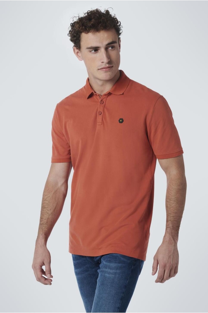 POLO PIQUE GARMENT DYED 19380201SN 192 PAPAYA
