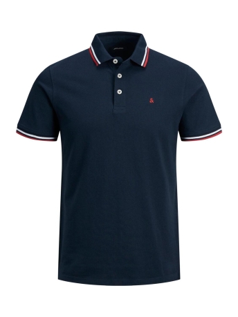 Jack & Jones Polo JJEPAULOS POLO SS NOOS 12136668 Navy Blazer/SLIM FIT