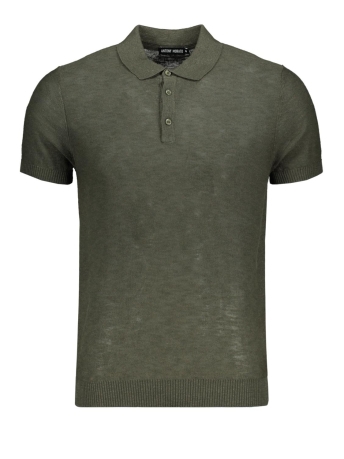 Antony Morato Polo SWEATER MMSW01350 YA500067 4072 MILITARY