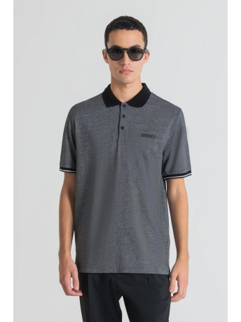 Antony Morato Polo LAS VEGAS MMKS02233 FA140238 9000 BLACK