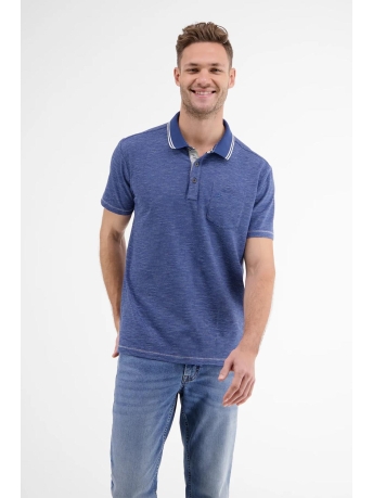 Lerros Polo POLOSHIRT MET FINELINER STREPEN 2333202 444