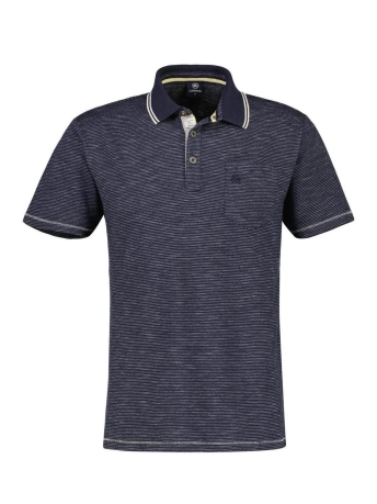 Lerros Polo POLOSHIRT MET FINELINER STREPEN 2333202 485