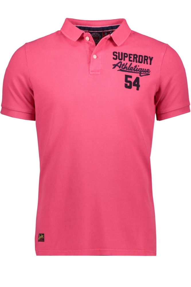 VINTAGE SUPERSTATE POLO M1110349A  RASPBERRY PINK