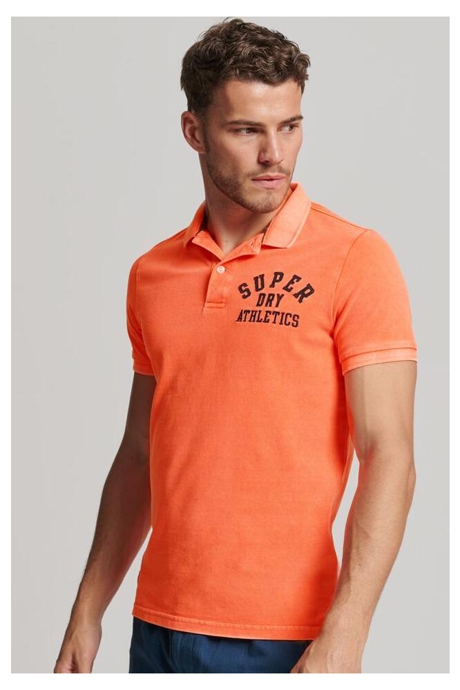 VINTAGE SUPERSTATE POLO M1110349A  SHOCKER ORANGE