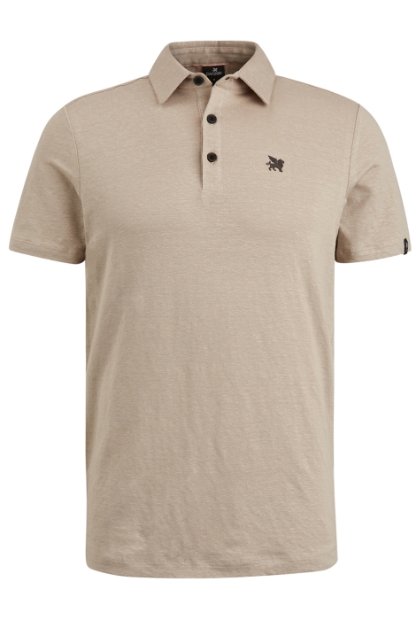 Vanguard short sleeve polo linen stretch