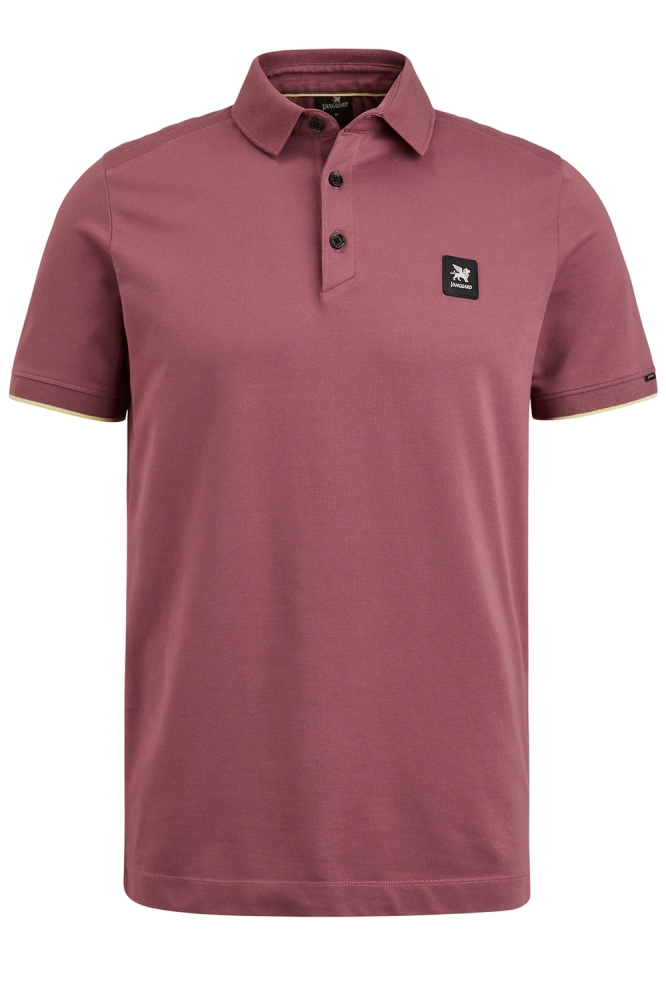 SHORT SLEEVE PIQUE POLO VPSS2304850 4084-Rose Brown