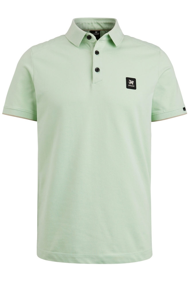 SHORT SLEEVE PIQUE POLO VPSS2304850 6088-Dusty Aqua