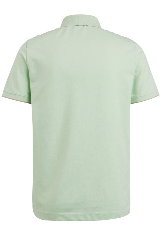 SHORT SLEEVE PIQUE POLO VPSS2304850 6088-Dusty Aqua