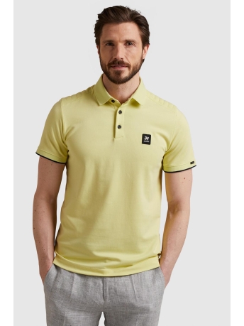 Vanguard Polo SHORT SLEEVE PIQUE POLO VPSS2304850 6331-Pale Lime Yellow
