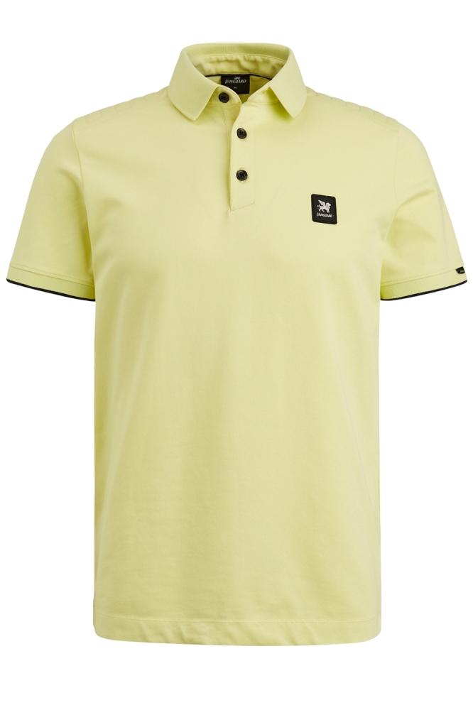 SHORT SLEEVE PIQUE POLO VPSS2304850 6331-Pale Lime Yellow