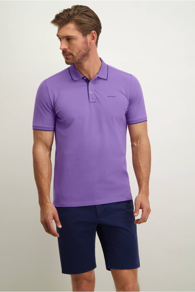 PIQUE POLO VAN KATOEN MET STRETCH 46113930 6500