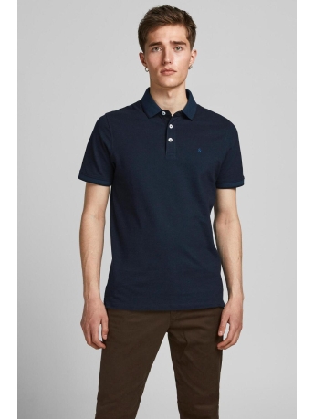 Jack & Jones Polo JJEPAULOS POLO SS NOOS 12136668 Dark Navy