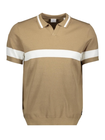 Blue Industry Polo KNITTED POLO KBIS23 M53 KHAKI