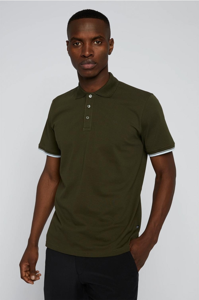 MAPIQUE POLO 30206527 190515 OLIVE NIGHT