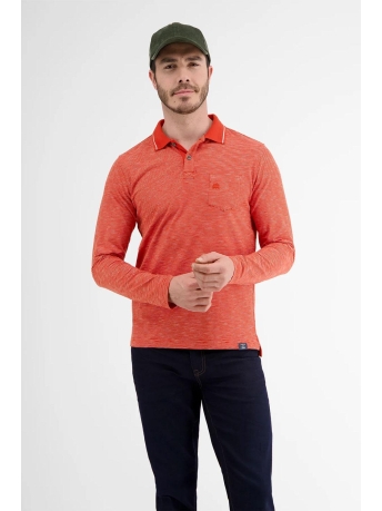 Lerros Polo POLOSHIRT MET LANGE MOUWEN 2384204 356