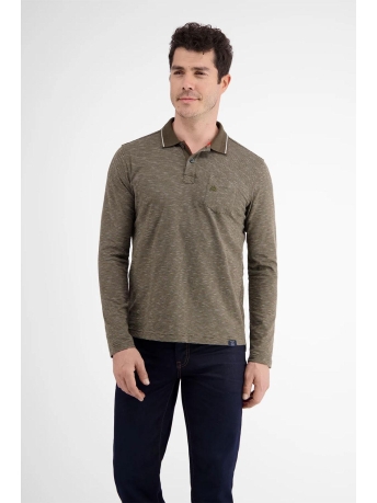 Lerros Polo POLOSHIRT MET LANGE MOUWEN 2384204 659