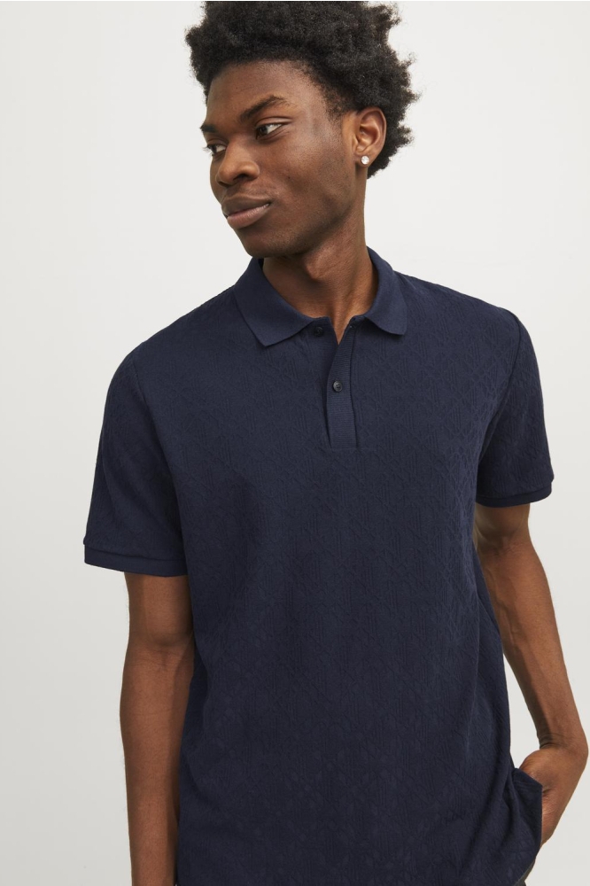JPRBLUCLIFF SS POLO LN 12255616 MARTIME BLUE