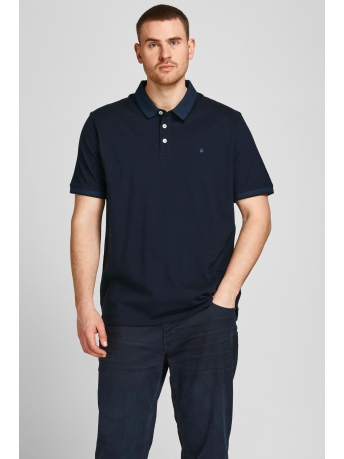 Jack & Jones Polo JJEPAULOS POLO SS NOOS PLS 12143859 Dark Navy