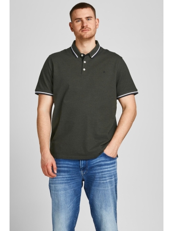 Jack & Jones Polo JJEPAULOS POLO SS NOOS PLS 12143859 Forest Night