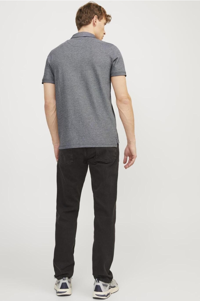 Jack & Jones zwarte heren polo | Model