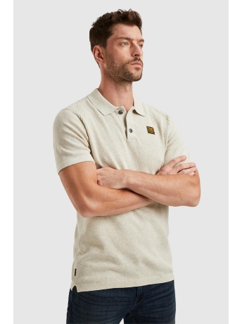 PME legend Polo POLO SHIRT WITH KNITTEDIN STRUCTURE PPSS2402853 910