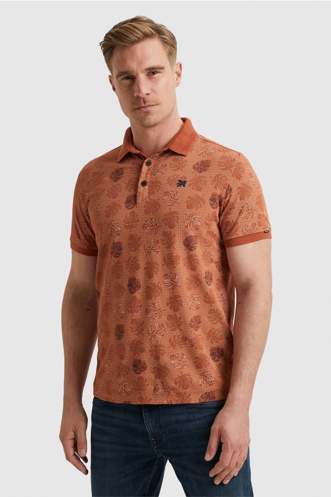 POLO WITH ALLOVER PRINT VPSS2402810 8156