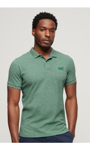 CLASSIC PIQUE POLO M1110343A 5EE BRIGHT GREEN GRIT