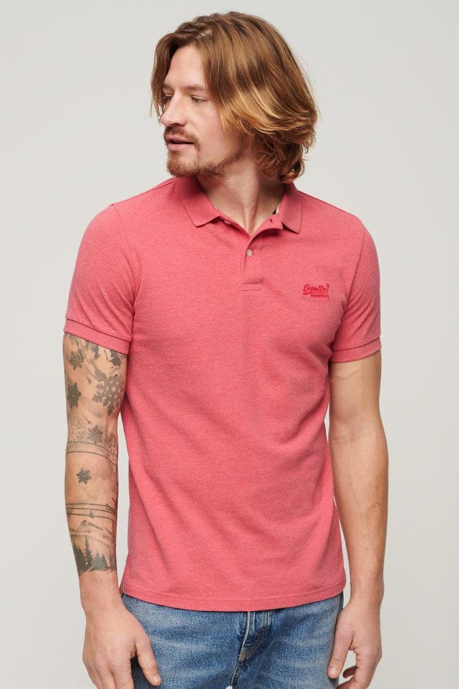 CLASSIC PIQUE POLO M1110343A 9VS PUNCH PINK MARL
