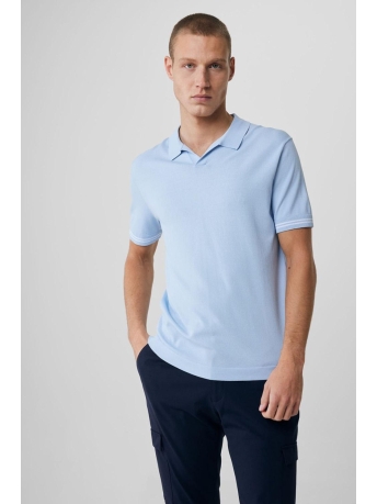 Genti Polo POLO NO BUTTONS SS K9118 1260 118 LIGHT BLUE