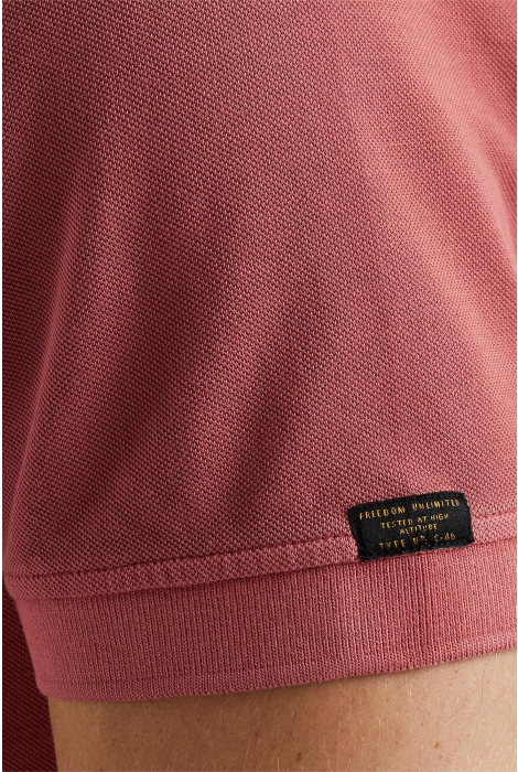 PME legend short sleeve polo garment dyed piq