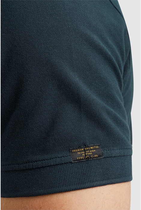 PME legend short sleeve polo garment dyed piq